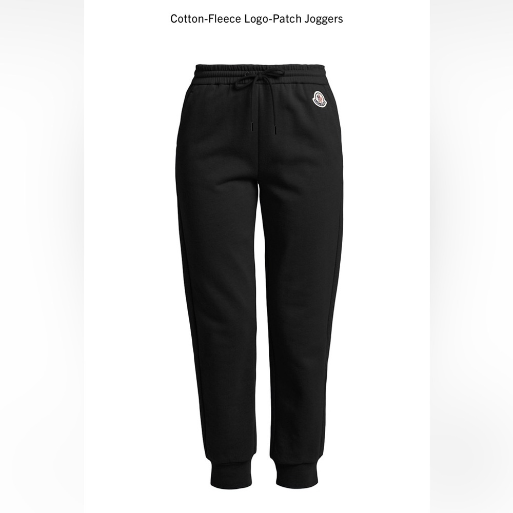 Moncler
Cotton-Fleece Logo-Patch Joggers